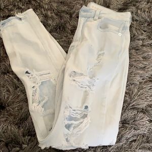 American Eagle Distressed Skinny Jeans.